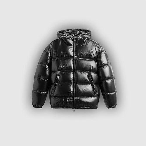 BANKZ BLACK PUFFER JACKET